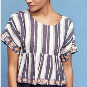Anthropologie Maeve blouse
